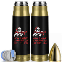 Now I Have A Machine Gun Bullet Tumbler Funny Retro Christmas 90s Movie Santa Gun Lovers - Wonder Print Shop