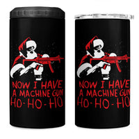 Now I Have A Machine Gun 4 in 1 Can Cooler Tumbler Funny Retro Christmas 90s Movie Santa Gun Lovers - Wonder Print Shop