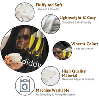 Bee Diddy Throw Blanket Funny Weirdcore Dark Humor Internet Memes Gen-Z - Wonder Print Shop