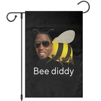 Bee Diddy Garden Flag Funny Weirdcore Dark Humor Internet Memes Gen-Z - Wonder Print Shop