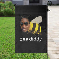 Bee Diddy Garden Flag Funny Weirdcore Dark Humor Internet Memes Gen-Z - Wonder Print Shop
