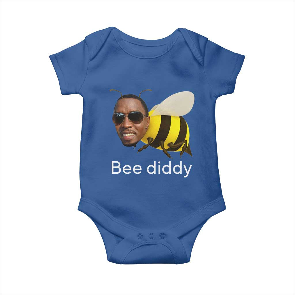 Bee Diddy Baby Onesie Funny Weirdcore Dark Humor Internet Memes Gen-Z - Wonder Print Shop