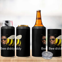 Bee Diddy 4 in 1 Can Cooler Tumbler Funny Weirdcore Dark Humor Internet Memes Gen-Z - Wonder Print Shop