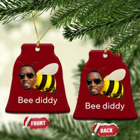 Bee Diddy Ceramic Ornament Funny Weirdcore Dark Humor Internet Memes Gen-Z - Wonder Print Shop