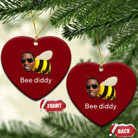Bee Diddy Ceramic Ornament Funny Weirdcore Dark Humor Internet Memes Gen-Z - Wonder Print Shop