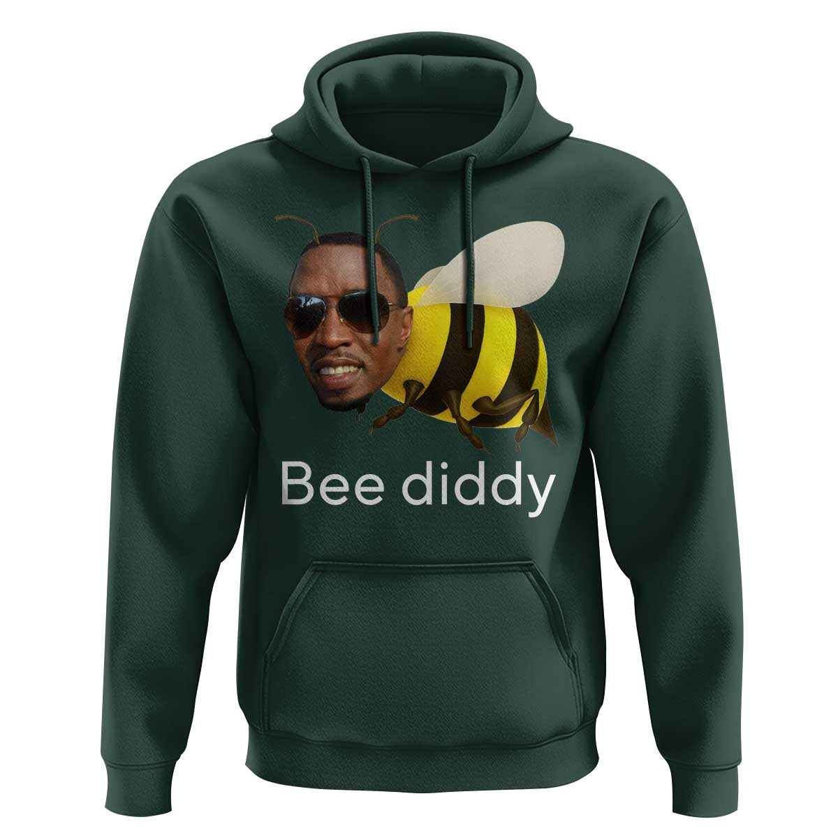 Bee Diddy Hoodie Funny Weirdcore Dark Humor Internet Memes Gen-Z - Wonder Print Shop