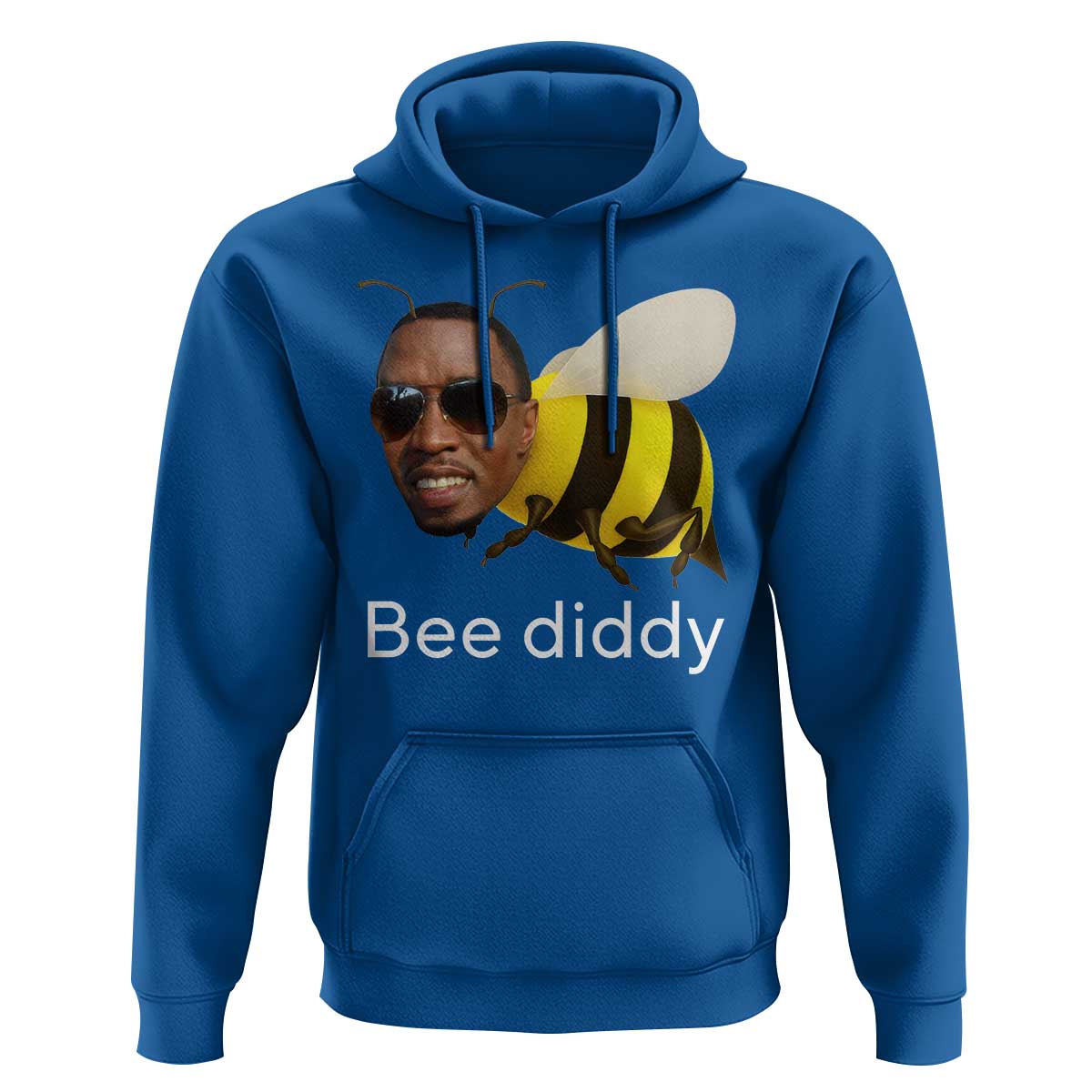 Bee Diddy Hoodie Funny Weirdcore Dark Humor Internet Memes Gen-Z - Wonder Print Shop