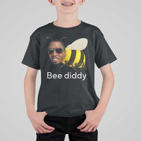 Bee Diddy T Shirt For Kid Funny Weirdcore Dark Humor Internet Memes Gen-Z - Wonder Print Shop