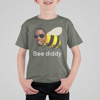 Bee Diddy T Shirt For Kid Funny Weirdcore Dark Humor Internet Memes Gen-Z - Wonder Print Shop