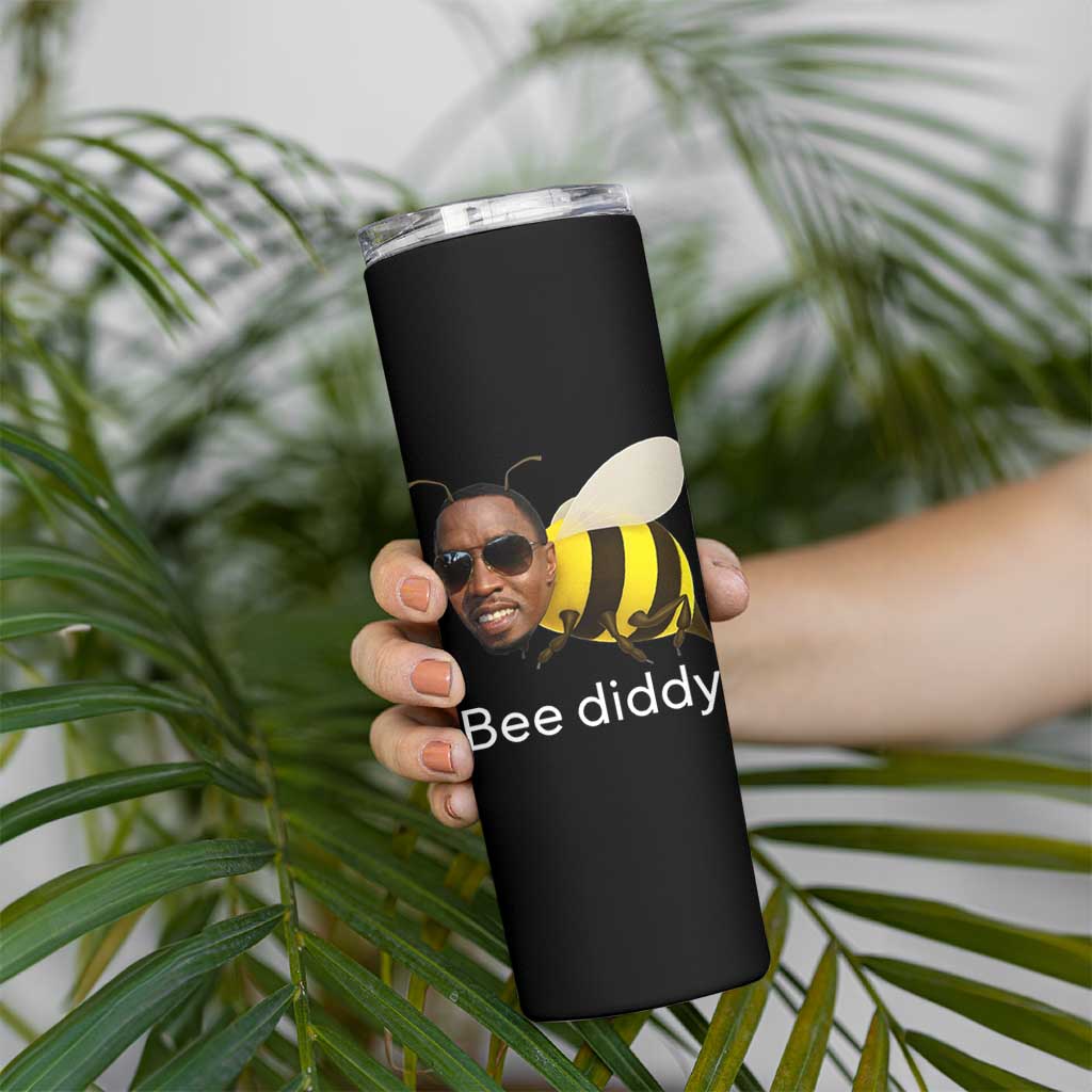 Bee Diddy Skinny Tumbler Funny Weirdcore Dark Humor Internet Memes Gen-Z - Wonder Print Shop