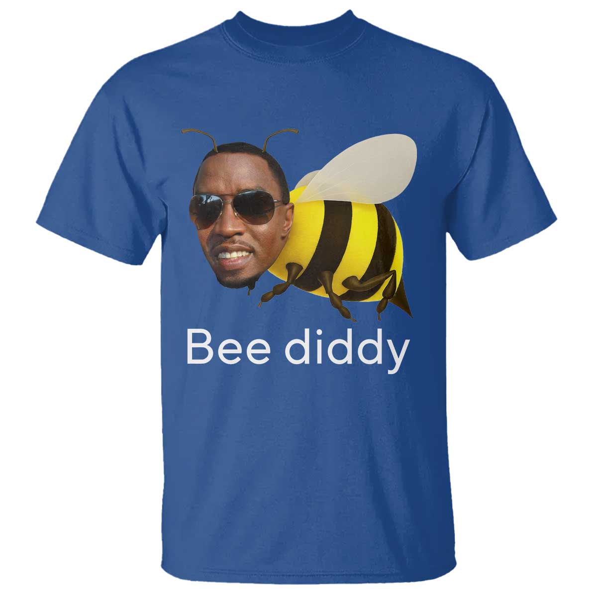 Bee Diddy T Shirt Funny Weirdcore Dark Humor Internet Memes Gen-Z - Wonder Print Shop