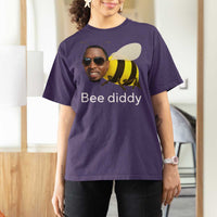 Bee Diddy T Shirt For Women Funny Weirdcore Dark Humor Internet Memes Gen-Z - Wonder Print Shop