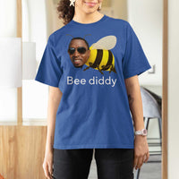 Bee Diddy T Shirt For Women Funny Weirdcore Dark Humor Internet Memes Gen-Z - Wonder Print Shop
