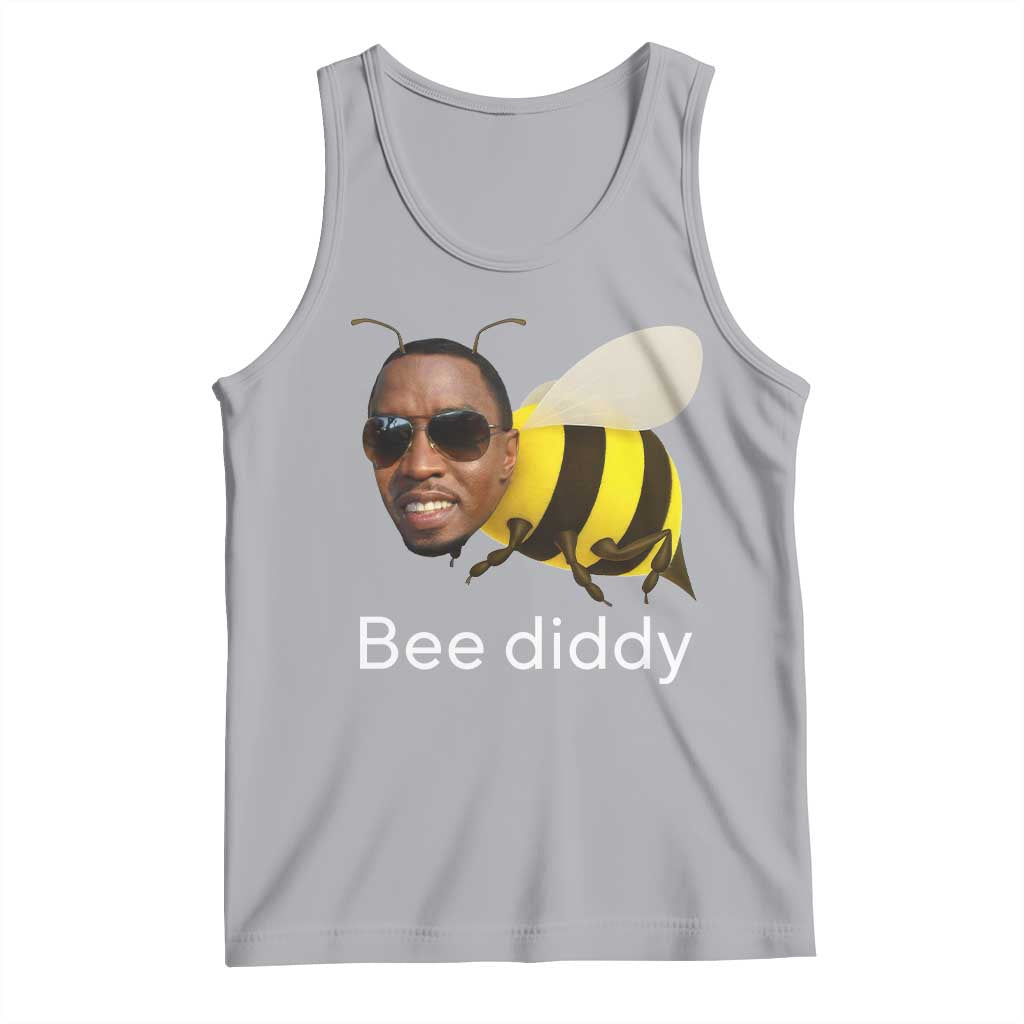 Bee Diddy Tank Top Funny Weirdcore Dark Humor Internet Memes Gen-Z - Wonder Print Shop