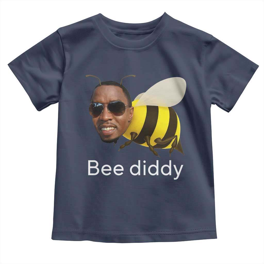Bee Diddy Toddler T Shirt Funny Weirdcore Dark Humor Internet Memes Gen-Z - Wonder Print Shop