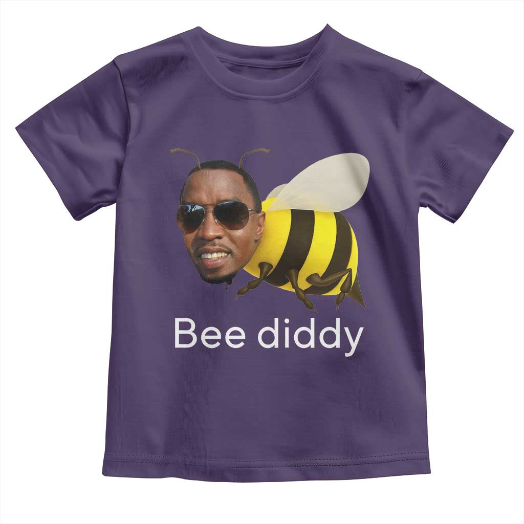 Bee Diddy Toddler T Shirt Funny Weirdcore Dark Humor Internet Memes Gen-Z - Wonder Print Shop