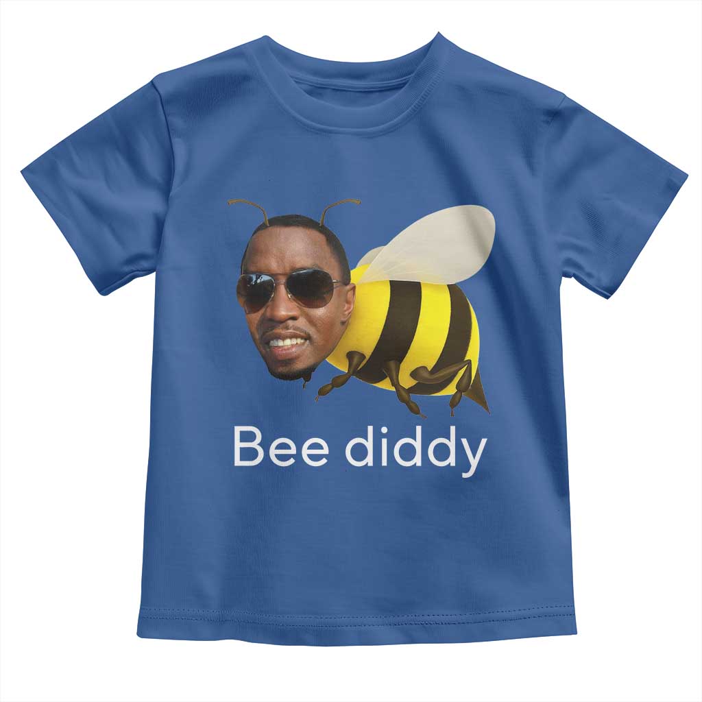Bee Diddy Toddler T Shirt Funny Weirdcore Dark Humor Internet Memes Gen-Z - Wonder Print Shop