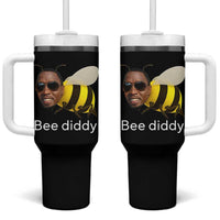 Bee Diddy Tumbler With Handle Funny Weirdcore Dark Humor Internet Memes Gen-Z - Wonder Print Shop
