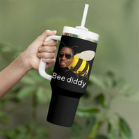 Bee Diddy Tumbler With Handle Funny Weirdcore Dark Humor Internet Memes Gen-Z - Wonder Print Shop