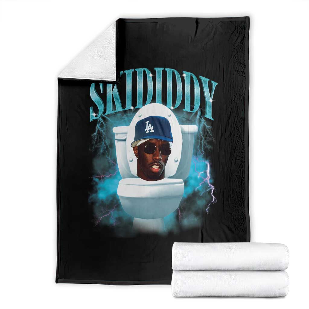 Funny Diddy Throw Blanket Diddy Skibidi Toilet Bootleg Meme - Wonder Print Shop