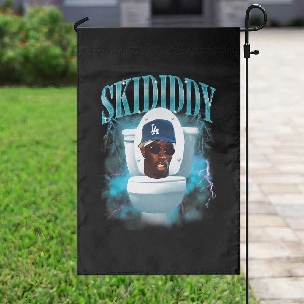 Funny Diddy Garden Flag Diddy Skibidi Toilet Bootleg Meme - Wonder Print Shop