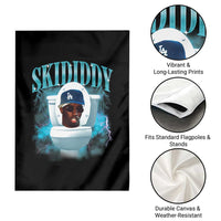 Funny Diddy Garden Flag Diddy Skibidi Toilet Bootleg Meme - Wonder Print Shop