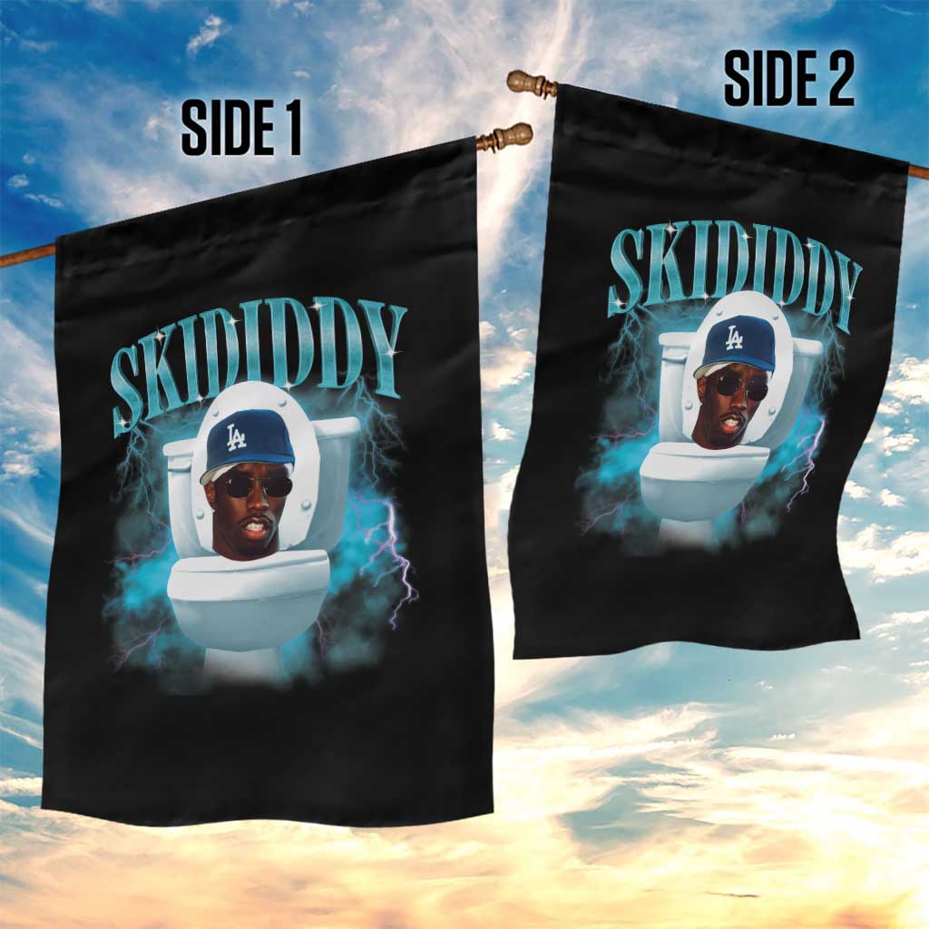 Funny Diddy Garden Flag Diddy Skibidi Toilet Bootleg Meme - Wonder Print Shop