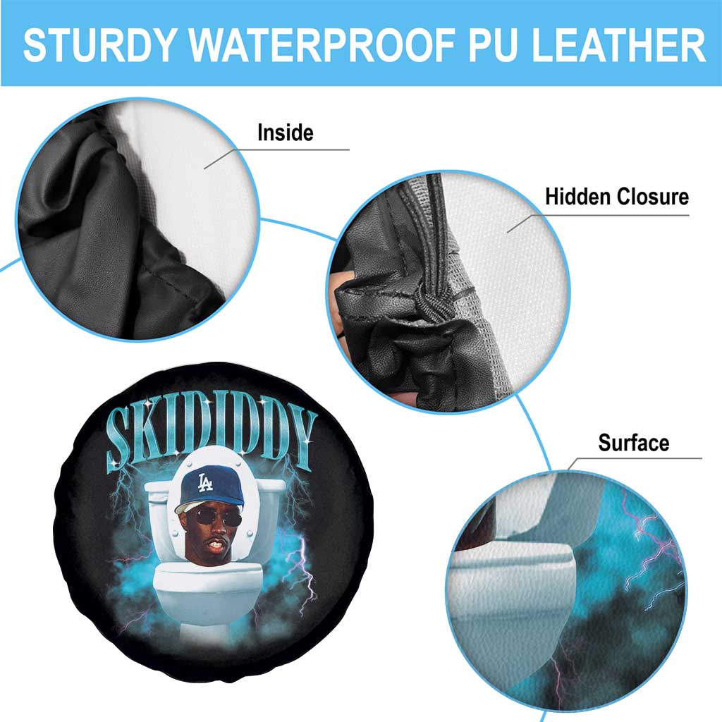 Funny Diddy Spare Tire Cover Diddy Skibidi Toilet Bootleg Meme - Wonder Print Shop