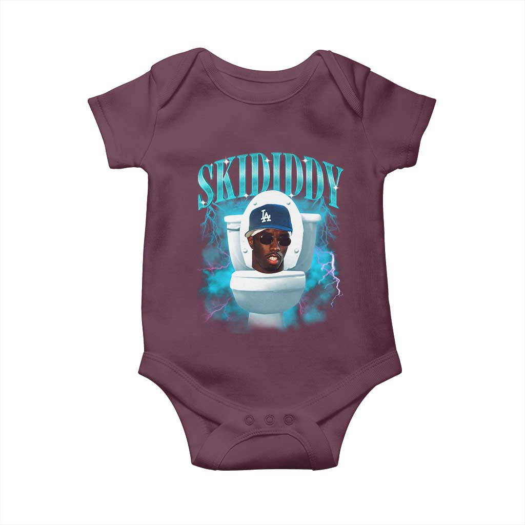 Funny Diddy Baby Onesie Diddy Skibidi Toilet Bootleg Meme - Wonder Print Shop