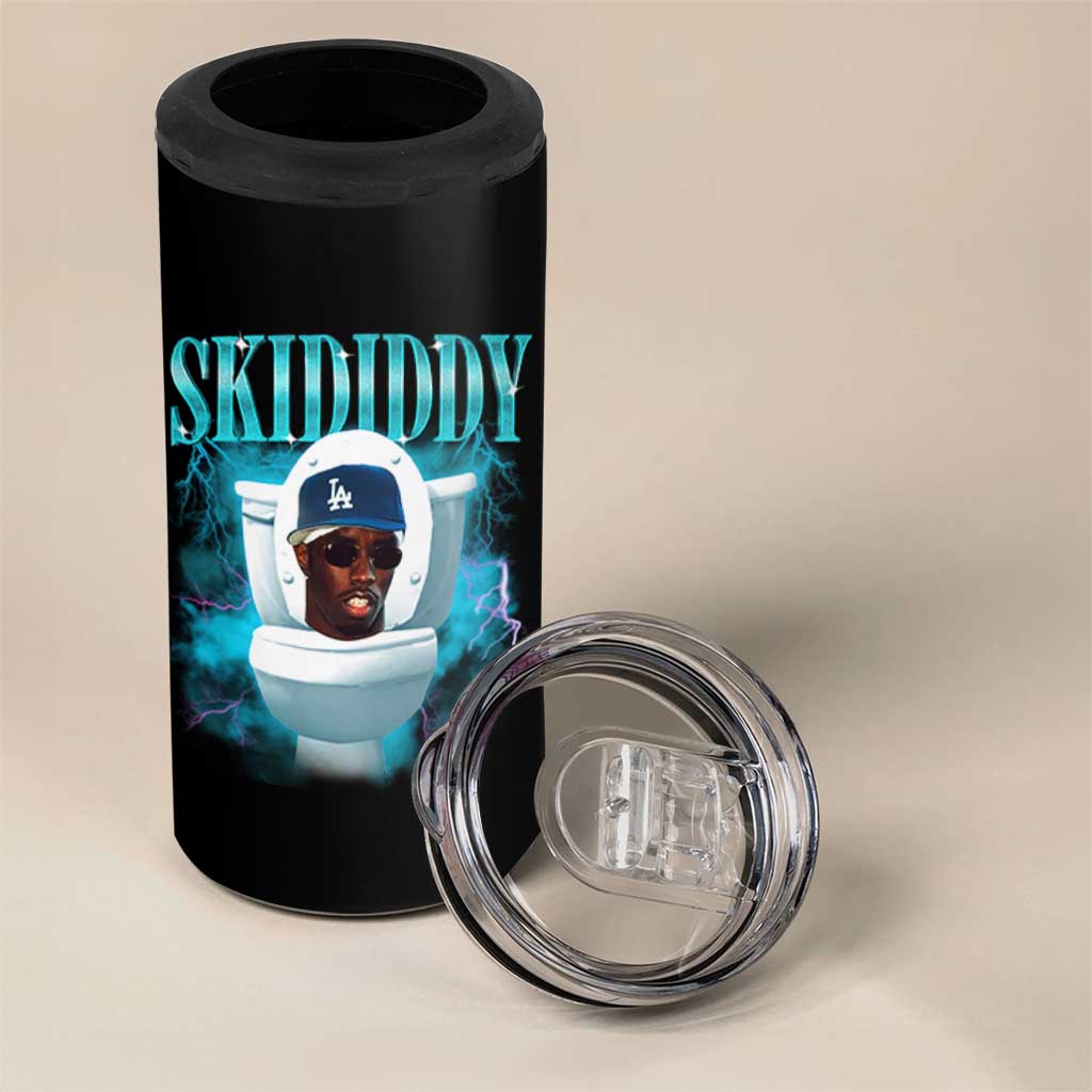 Funny Diddy 4 in 1 Can Cooler Tumbler Diddy Skibidi Toilet Bootleg Meme - Wonder Print Shop