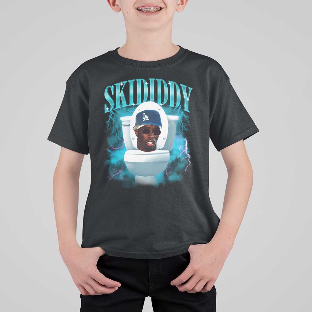 Funny Diddy T Shirt For Kid Diddy Skibidi Toilet Bootleg Meme - Wonder Print Shop