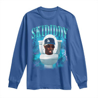 Funny Diddy Long Sleeve Shirt Diddy Skibidi Toilet Bootleg Meme - Wonder Print Shop