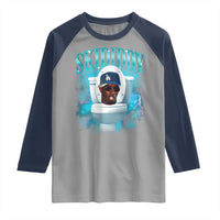 Funny Diddy Raglan Shirt Diddy Skibidi Toilet Bootleg Meme - Wonder Print Shop