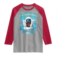 Funny Diddy Raglan Shirt Diddy Skibidi Toilet Bootleg Meme - Wonder Print Shop
