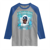Funny Diddy Raglan Shirt Diddy Skibidi Toilet Bootleg Meme - Wonder Print Shop