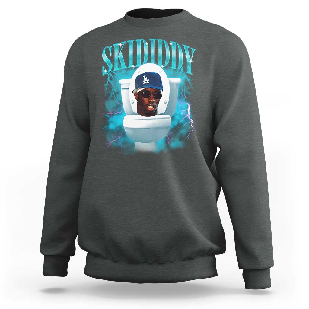 Funny Diddy Sweatshirt Diddy Skibidi Toilet Bootleg Meme - Wonder Print Shop