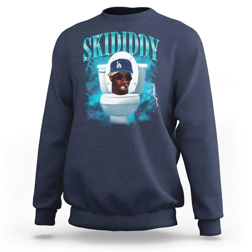 Funny Diddy Sweatshirt Diddy Skibidi Toilet Bootleg Meme - Wonder Print Shop