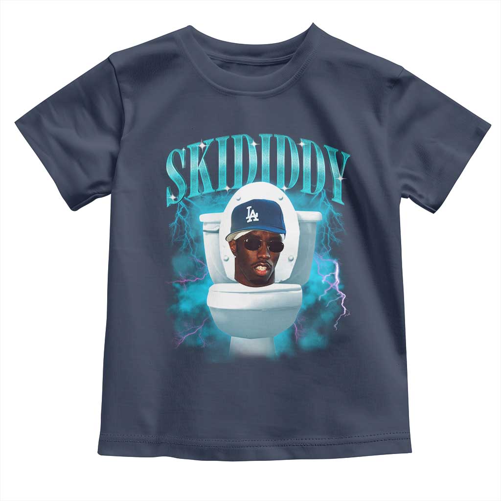 Funny Diddy Toddler T Shirt Diddy Skibidi Toilet Bootleg Meme - Wonder Print Shop