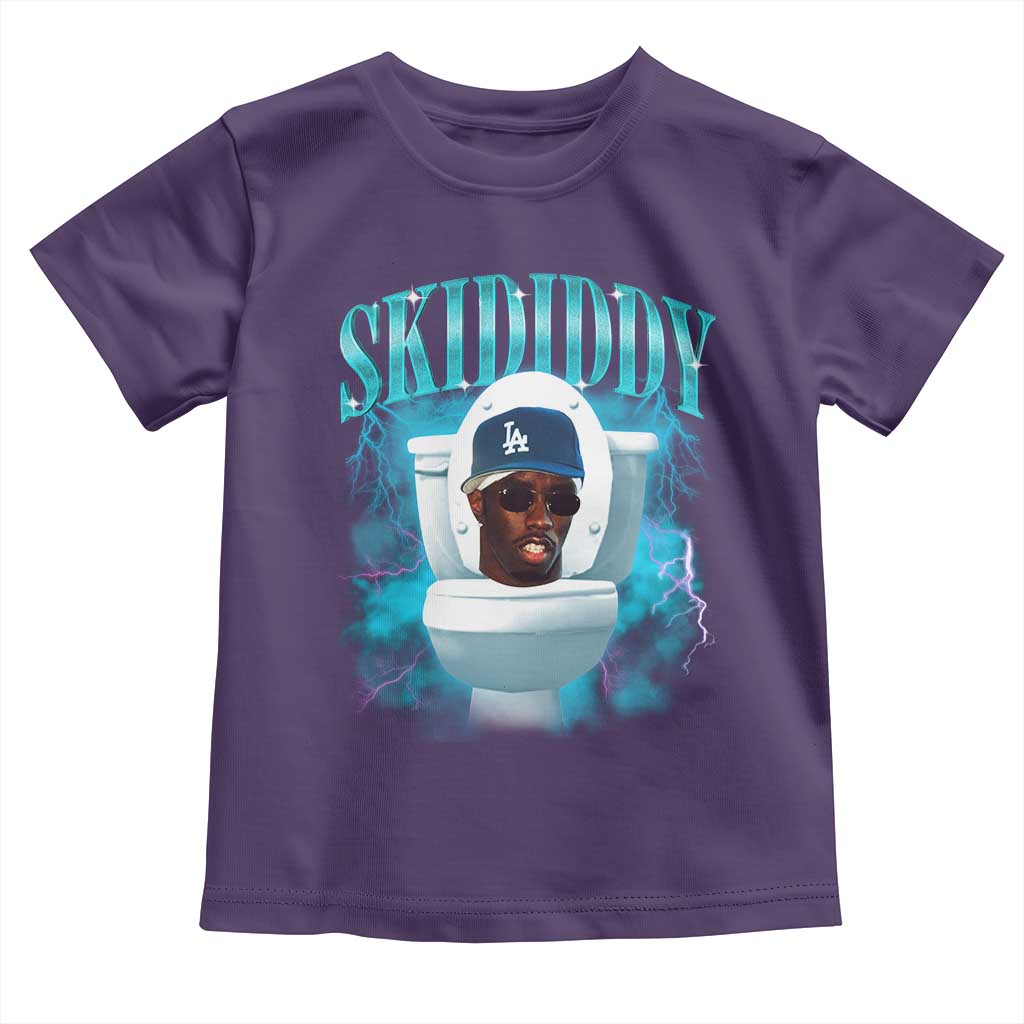 Funny Diddy Toddler T Shirt Diddy Skibidi Toilet Bootleg Meme - Wonder Print Shop