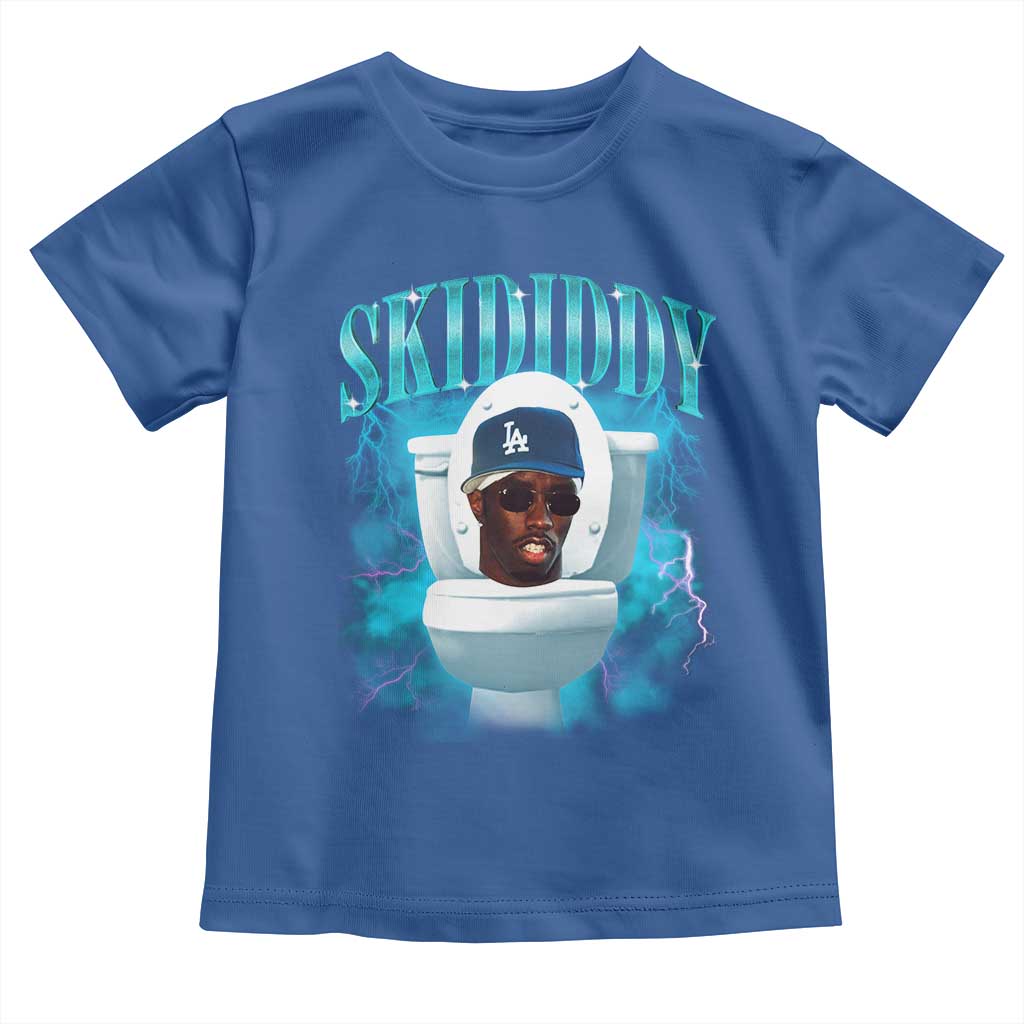 Funny Diddy Toddler T Shirt Diddy Skibidi Toilet Bootleg Meme - Wonder Print Shop