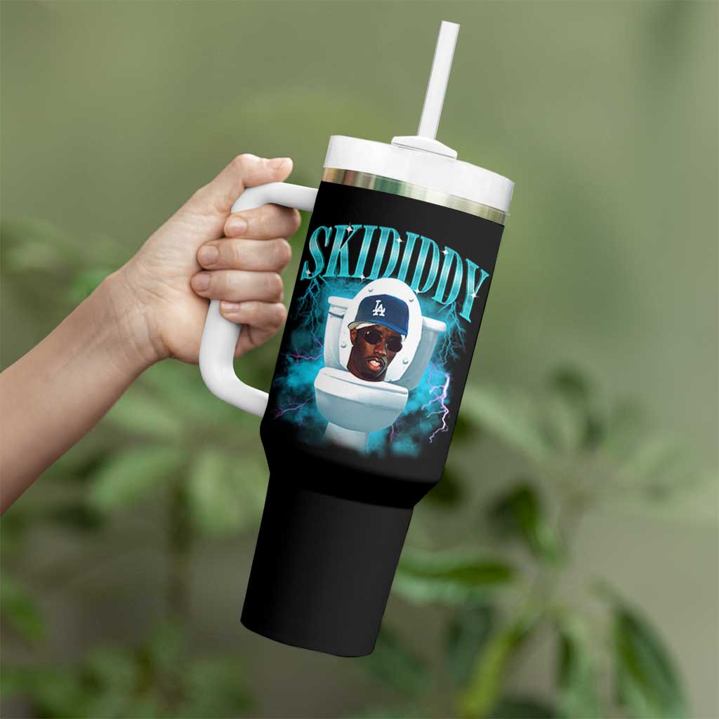 Funny Diddy Tumbler With Handle Diddy Skibidi Toilet Bootleg Meme - Wonder Print Shop