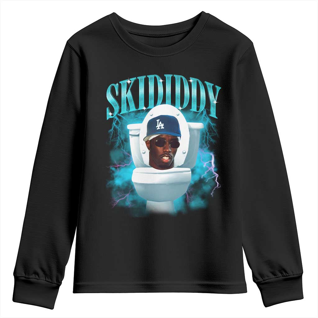 Funny Diddy Youth Sweatshirt Diddy Skibidi Toilet Bootleg Meme - Wonder Print Shop