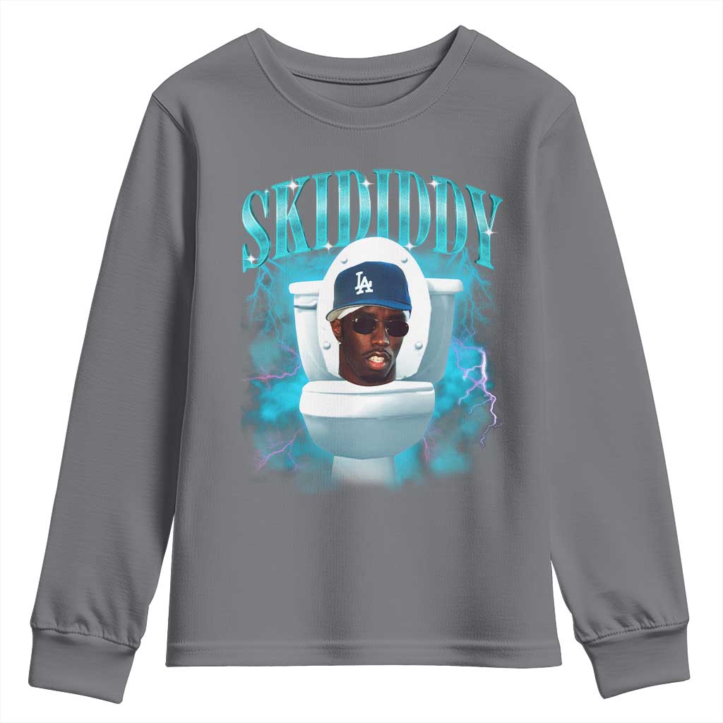 Funny Diddy Youth Sweatshirt Diddy Skibidi Toilet Bootleg Meme - Wonder Print Shop