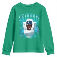 Funny Diddy Youth Sweatshirt Diddy Skibidi Toilet Bootleg Meme - Wonder Print Shop
