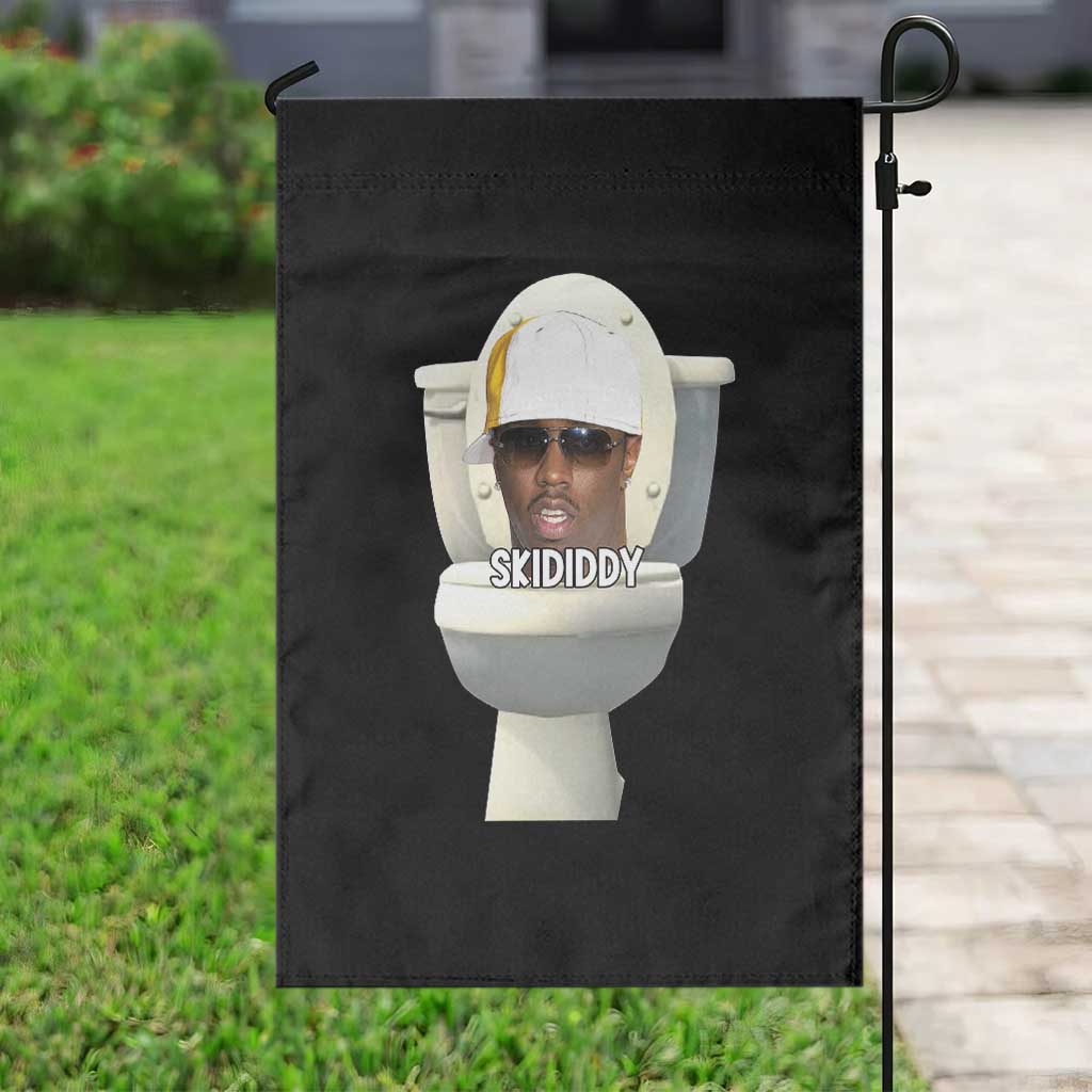 Funny Diddy Garden Flag Diddy Skibidi Toilet Meme - Wonder Print Shop
