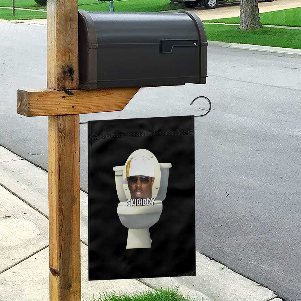 Funny Diddy Garden Flag Diddy Skibidi Toilet Meme - Wonder Print Shop
