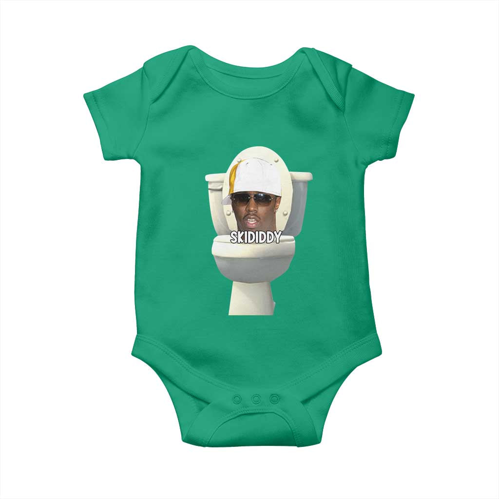 Funny Diddy Baby Onesie Diddy Skibidi Toilet Meme - Wonder Print Shop