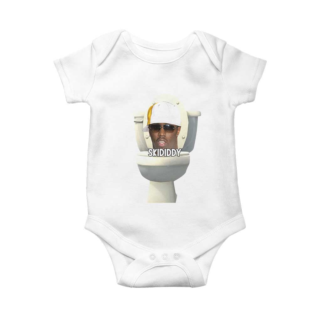 Funny Diddy Baby Onesie Diddy Skibidi Toilet Meme - Wonder Print Shop