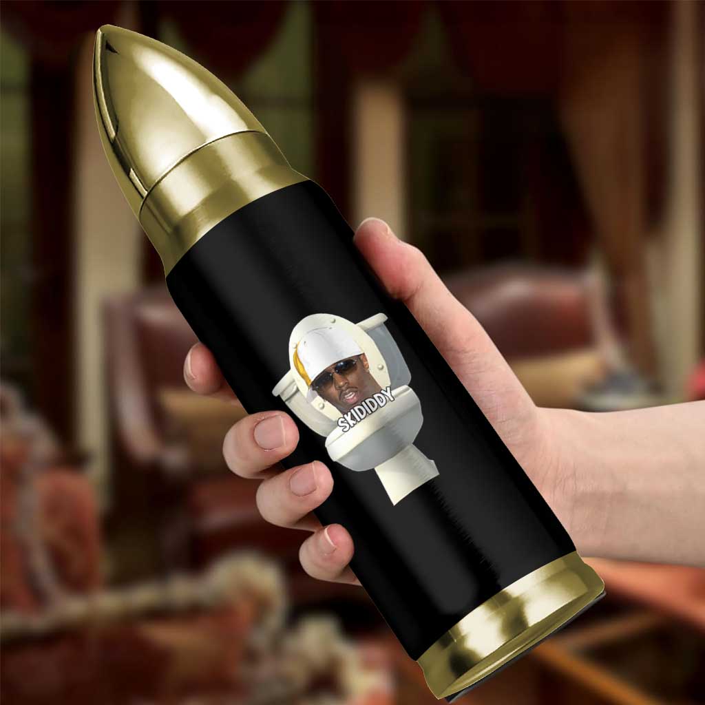Funny Diddy Bullet Tumbler Diddy Skibidi Toilet Meme - Wonder Print Shop