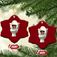 Funny Diddy Ceramic Ornament Diddy Skibidi Toilet Meme - Wonder Print Shop